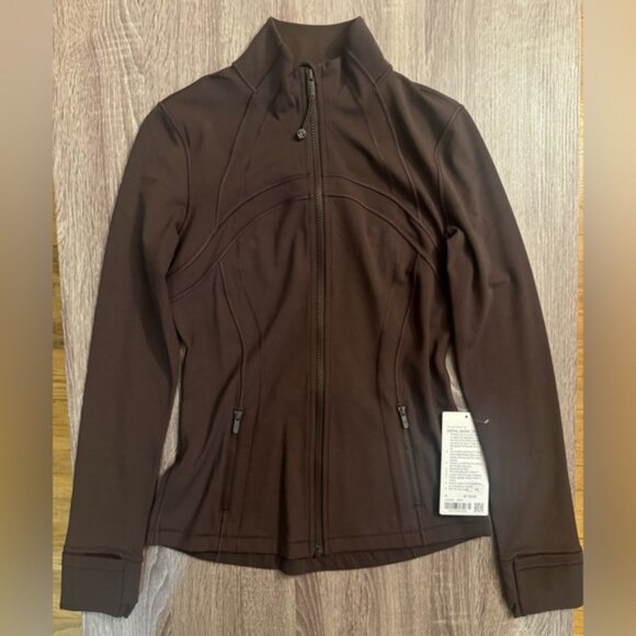 Lululemon Define Jacket Nulu. Dark Brown. Espresso. Size 8. - Picture 11 of 15